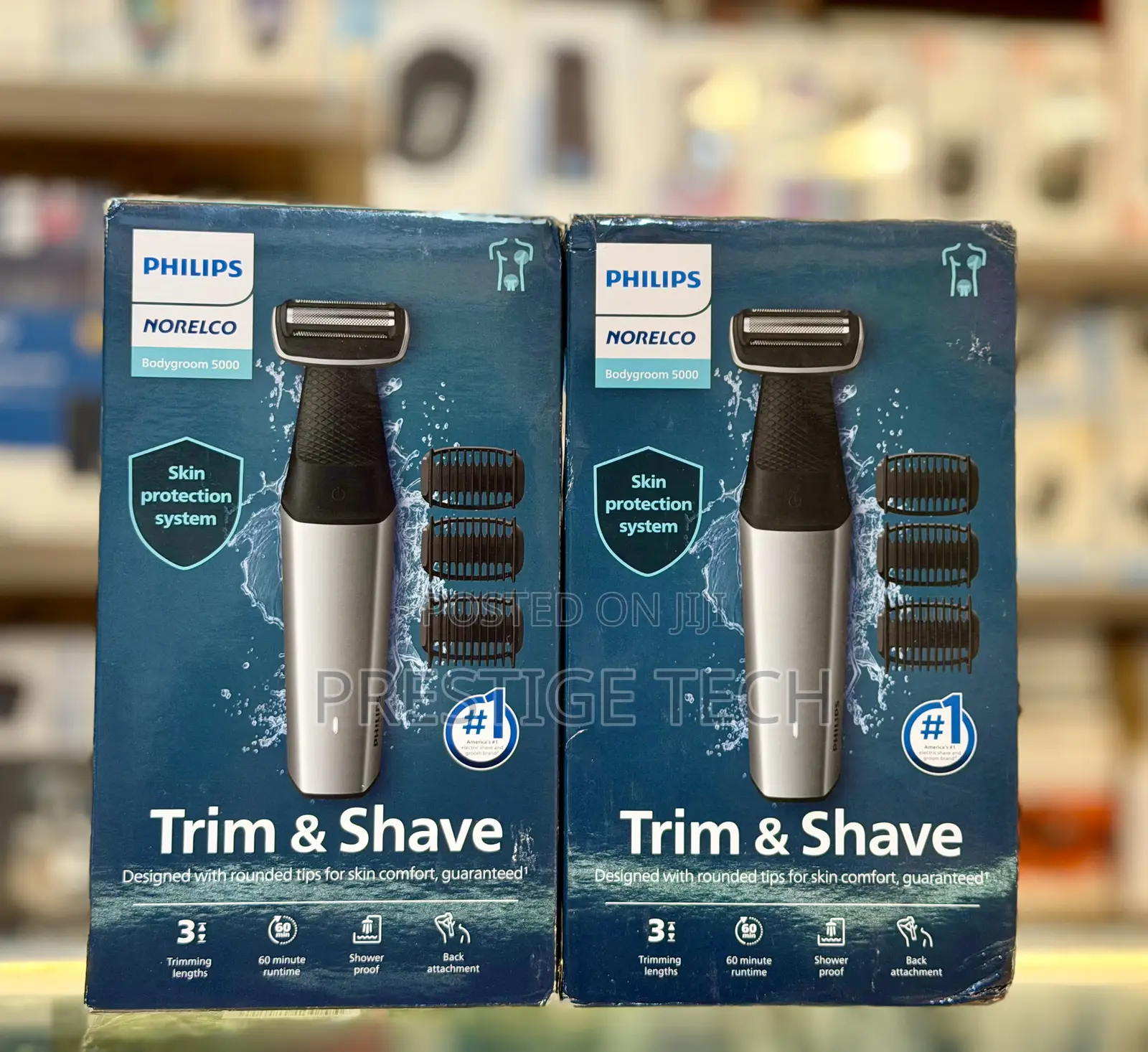 Philips Norelco Bodygroom Series 5000, Showerproof Groin Body Trimmer