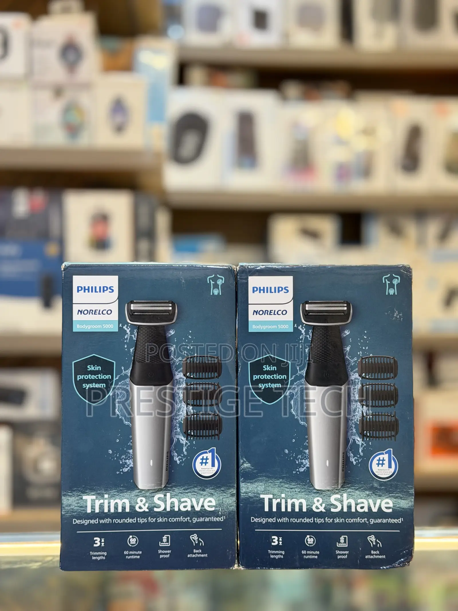 Philips Norelco Bodygroom Series 5000, Showerproof Groin Body Trimmer
