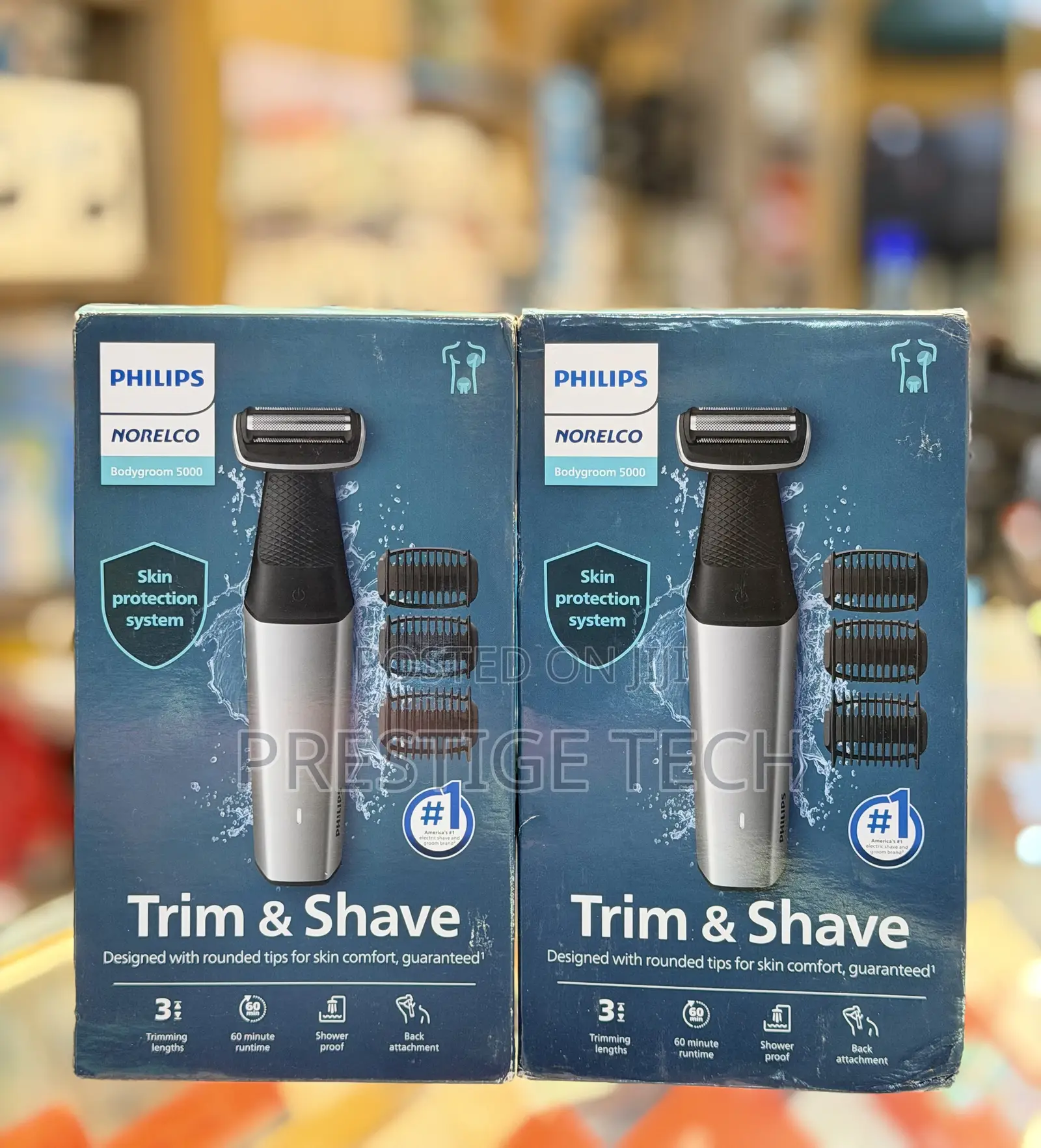 Philips Norelco Bodygroom Series 5000, Showerproof Groin Body Trimmer