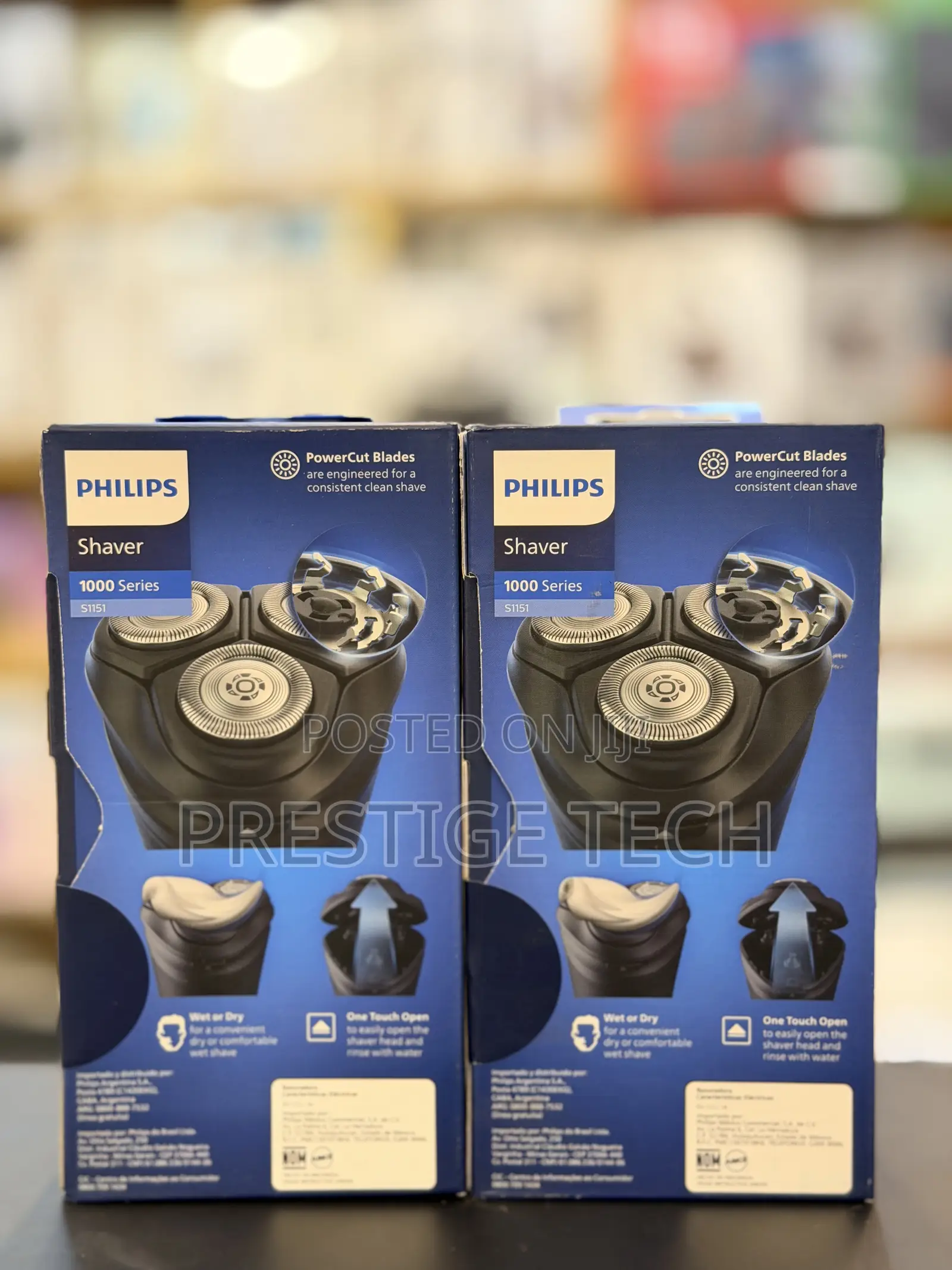 Philips Shaver 1000 Series Body Trimmer, Wet Dry, 3d Floating Heads
