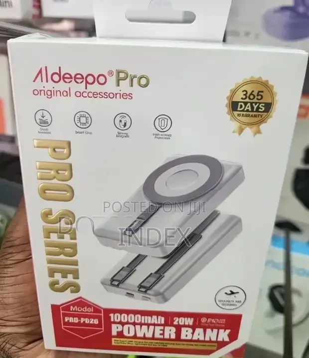 Aldeepo Mag Safe Wireless Powerbank.