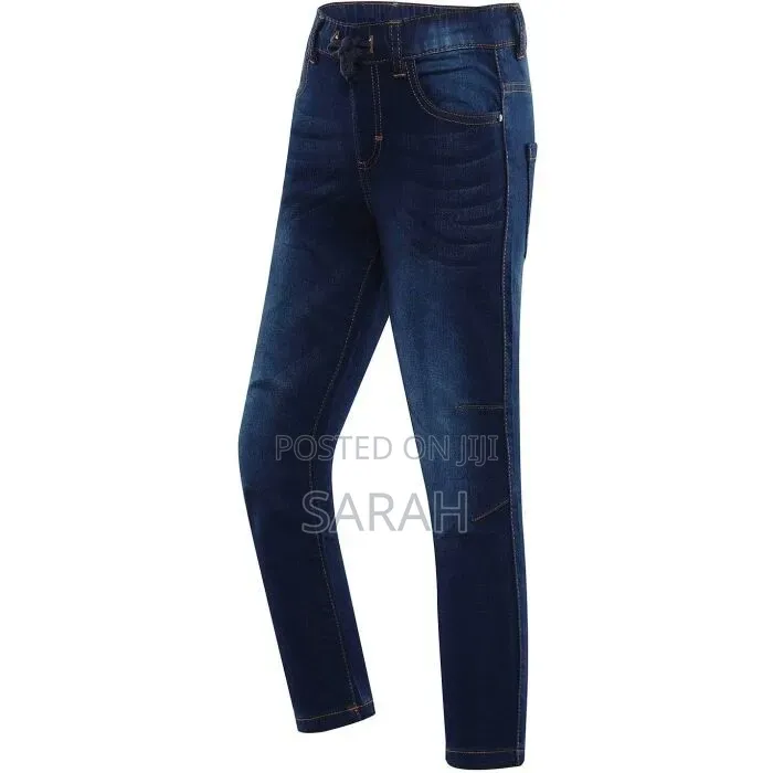 Navy Blue, Straight-Leg Men's Dress Trousers