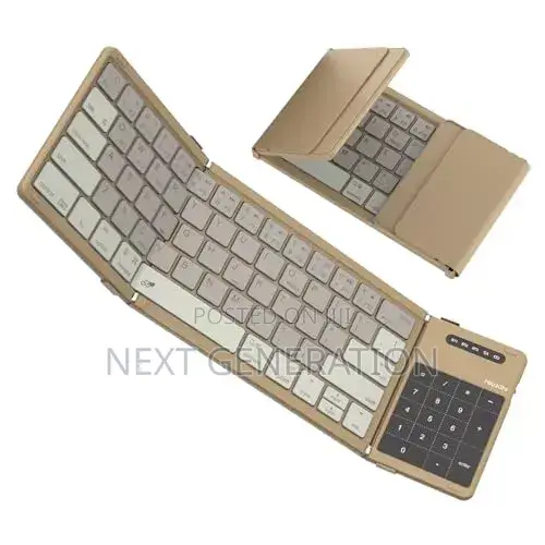 Foldable Keyboard With Touch Pad