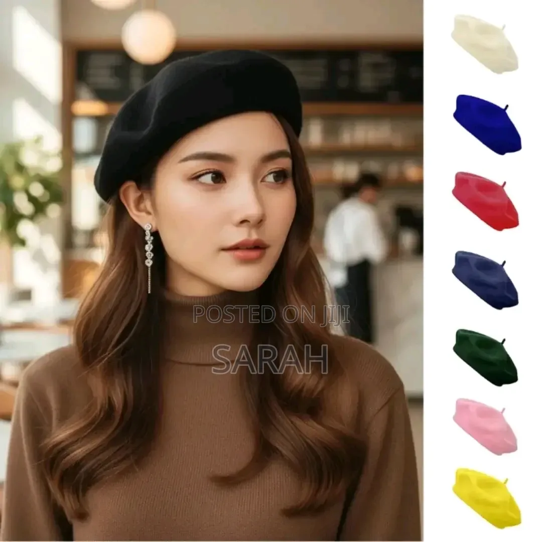 Versatile Wool-Blend French Beret