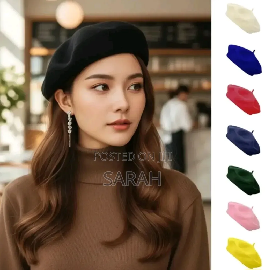Versatile Wool-Blend French Beret