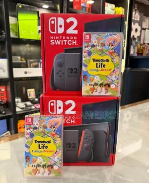 Nintendo Switch 2: Playing in the Salon While They Plait Her Hair