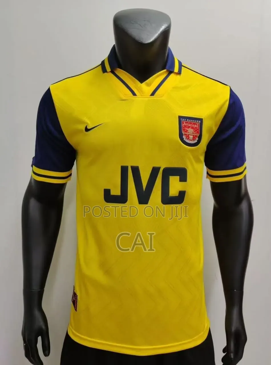 Nike Iconic JVC Arsenal Jersey. Red, Yellow