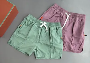 Colorful Quick-Dry Drawstring Athletic Shorts