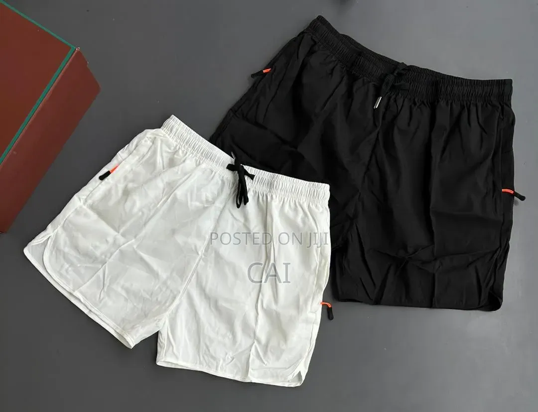 Colorful Quick-Dry Drawstring Athletic Shorts