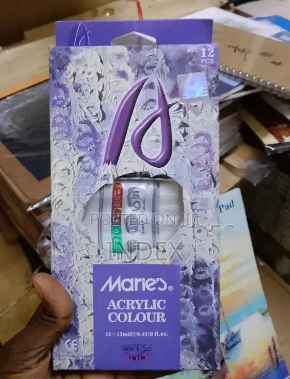 Maries Acrylic Color 12ml Pack of 12 Color