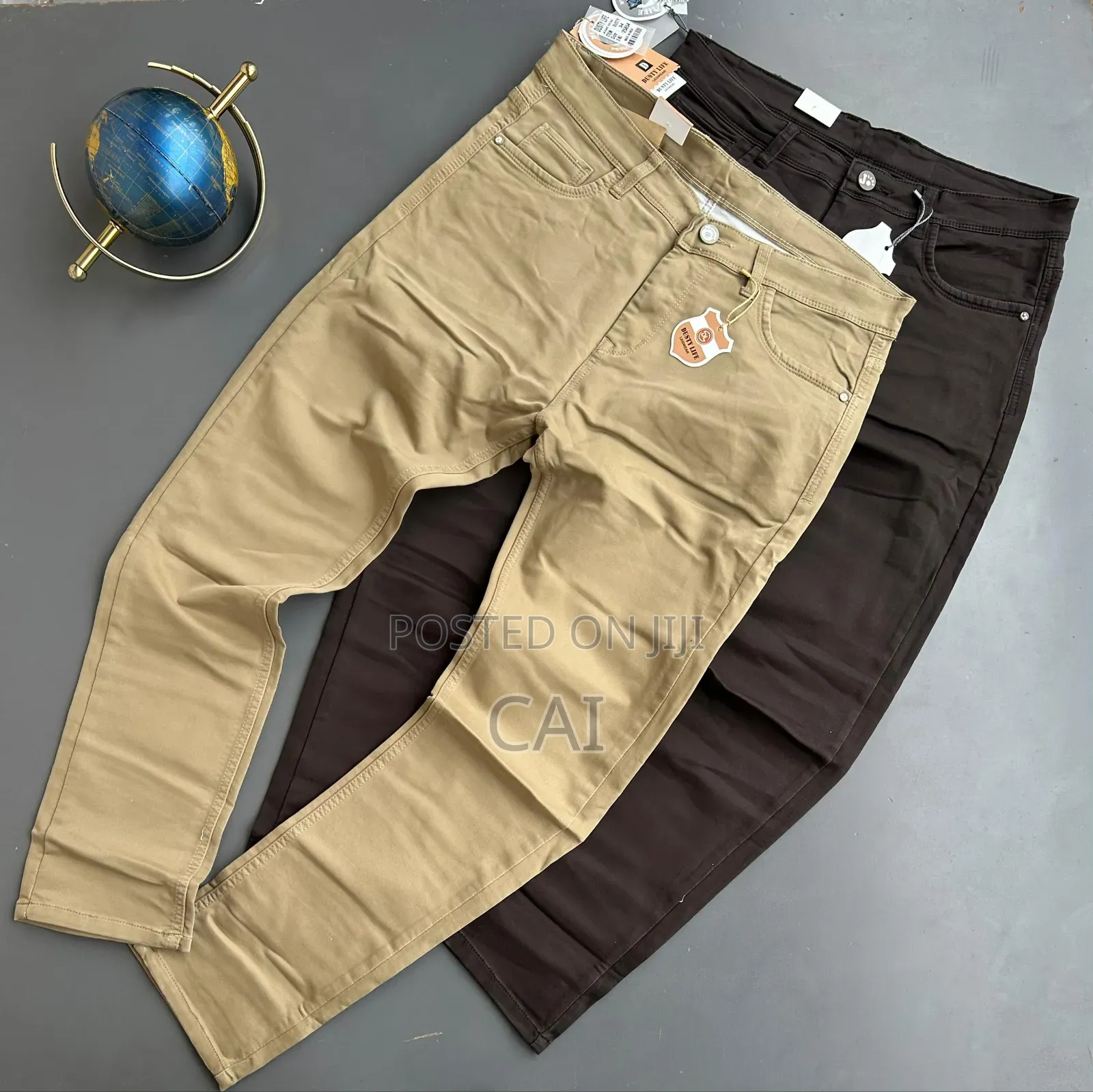 Stylish Men's Slim-Fit Denim Jeans