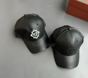 Faux Leather Unisex Baseball Caps