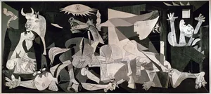 Replica of Guernica Painting by Pablo Picasso. Ugandan Duplicate