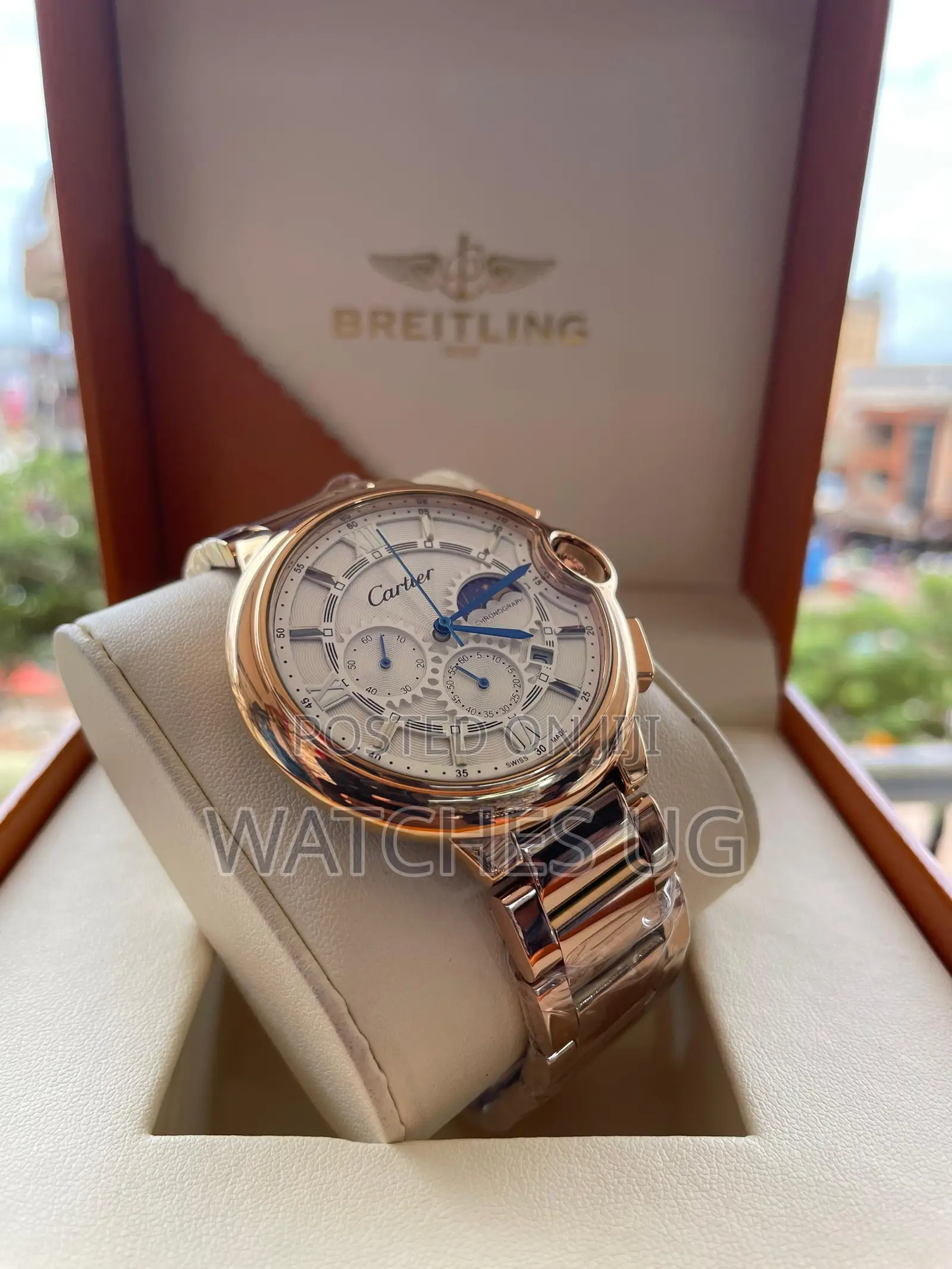 Cartier Golden Watch