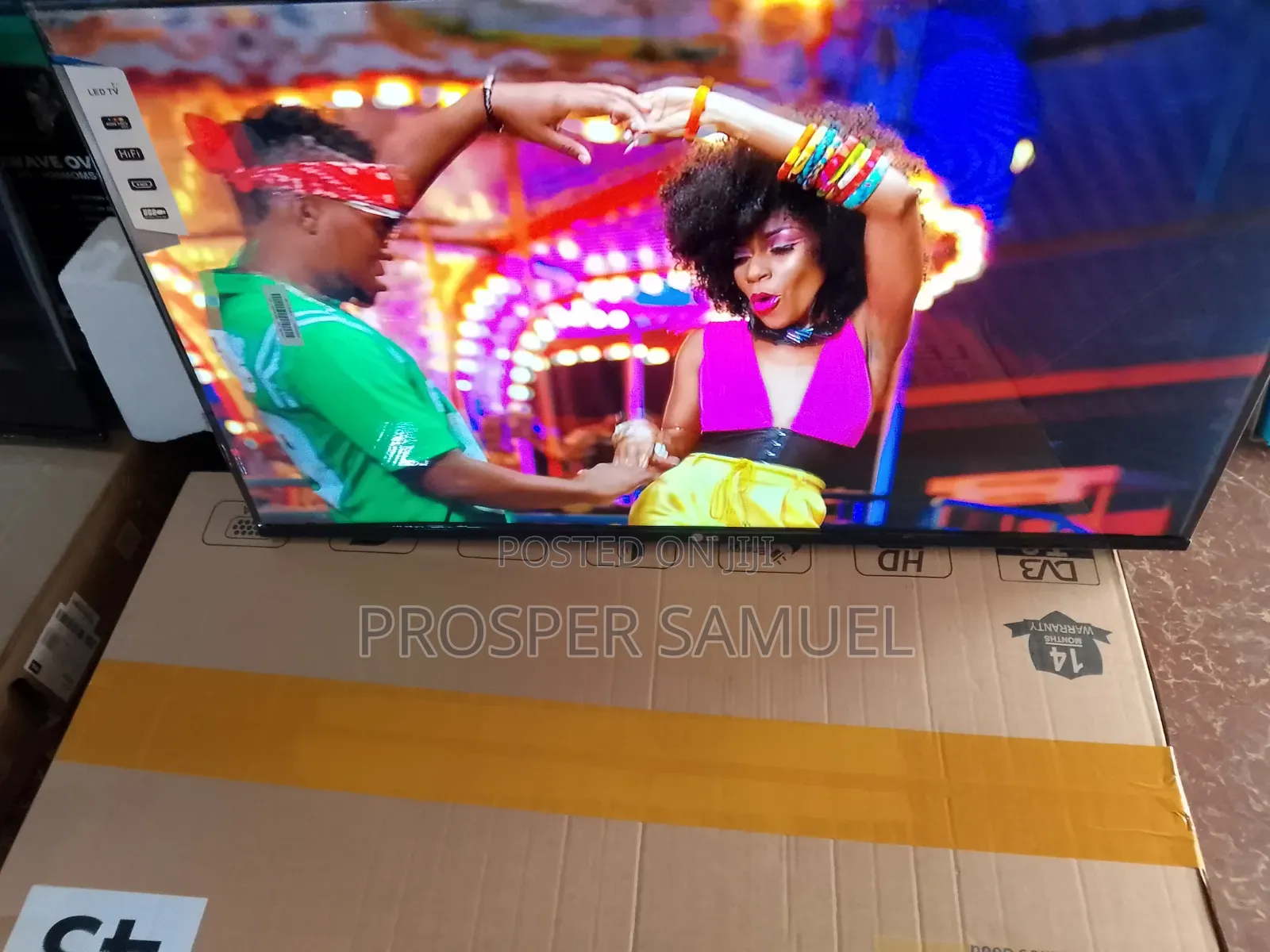 Digital 43 Inches Frameless Lg Flat Screen With Inbuilt Decoder
