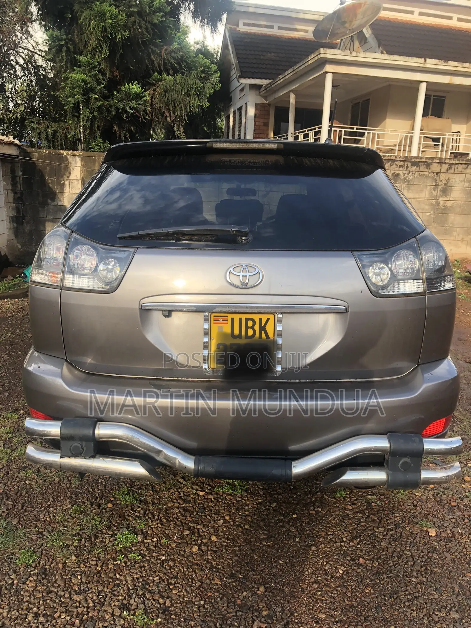 Toyota Harrier 2.4 2007 Gray