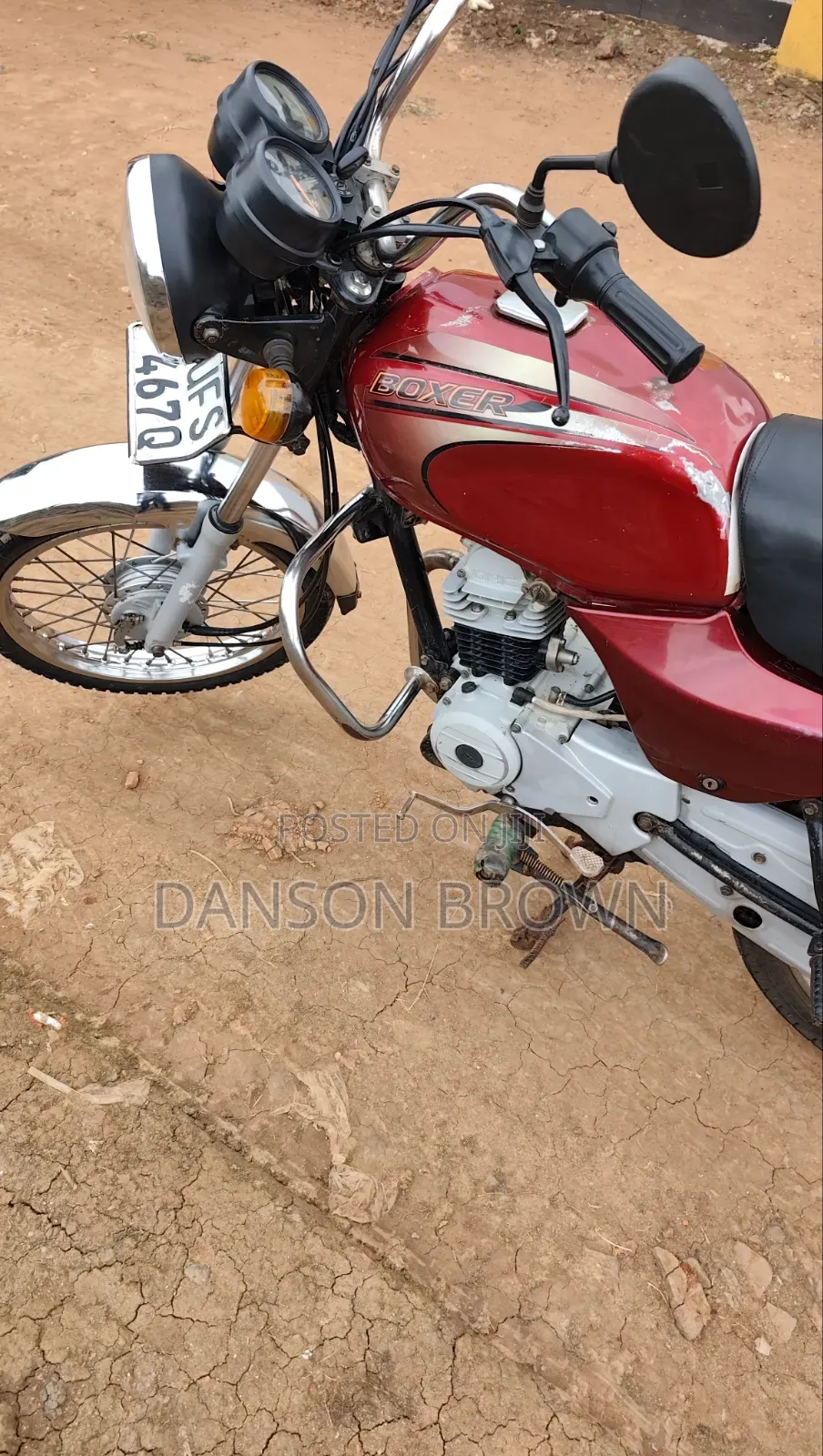 Bajaj Boxer 2023 Red