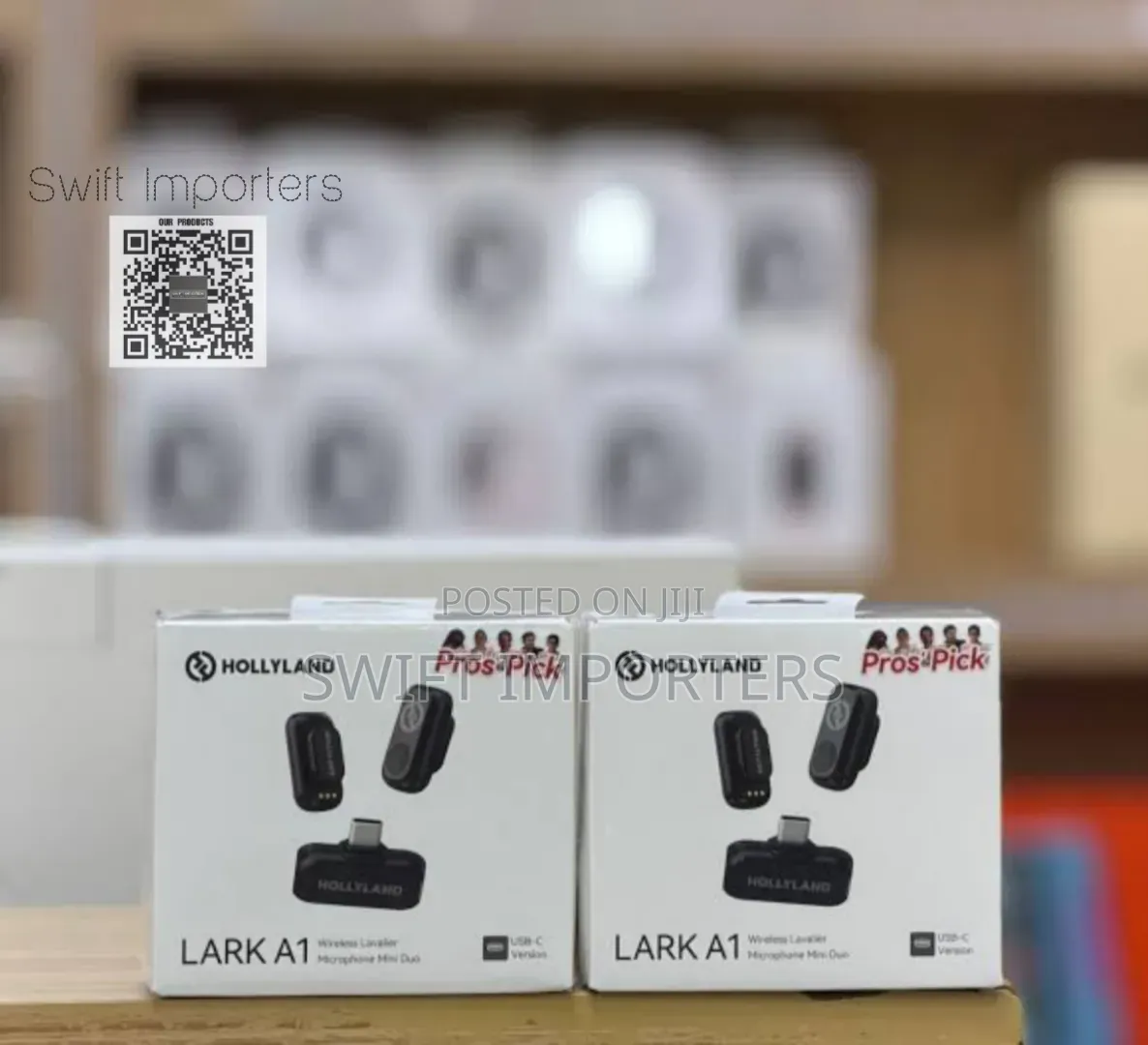 Hollyland Lark A1 Wireless Microphones Active Noise Canceling Lavalier