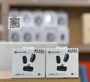 Hollyland Lark A1 Wireless Microphones Active Noise Canceling Lavalier