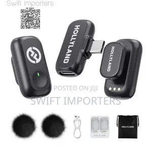 Hollyland Lark A1 Wireless Microphones Active Noise Canceling Lavalier
