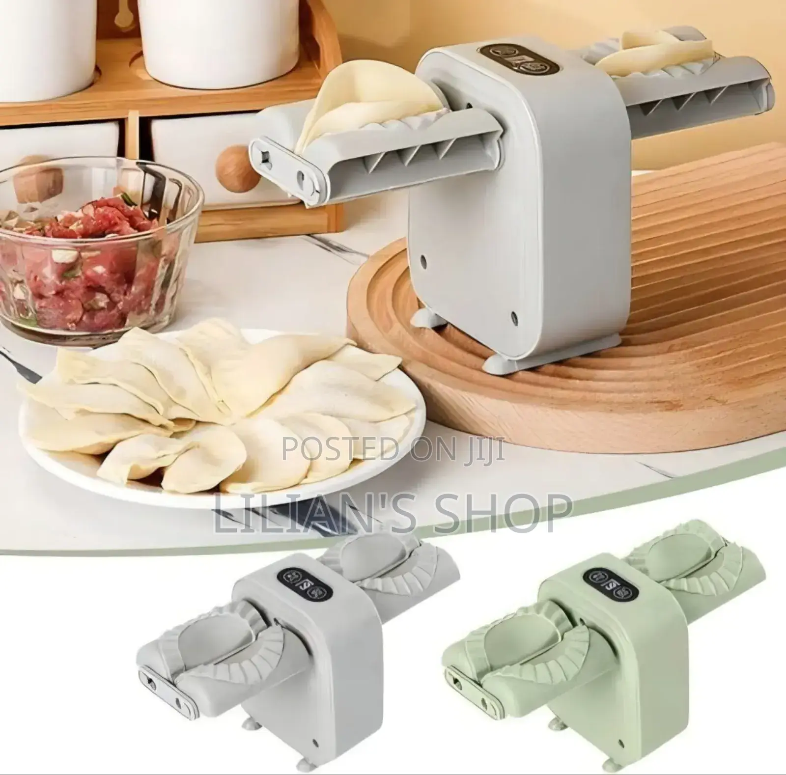 Electric Double Head Dumpling Make.