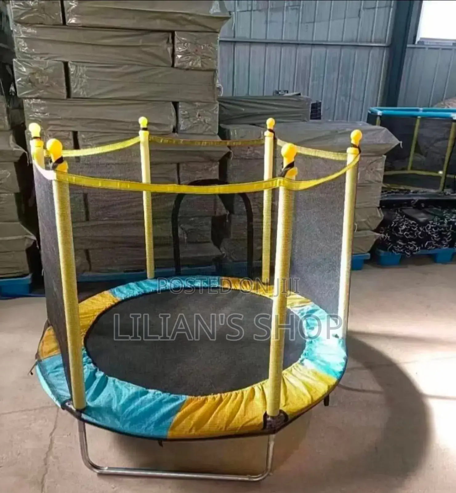 Kids' Indoor/Outdoor Portable Trampoline