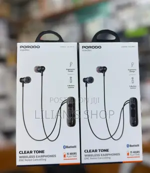 Porodo Soundtec Clear Tone Wireless Neckband Earphones