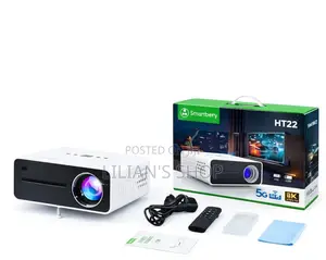 Smartberry Ht22 Ultra Hd Smart Android Projector With 5g Wifi.