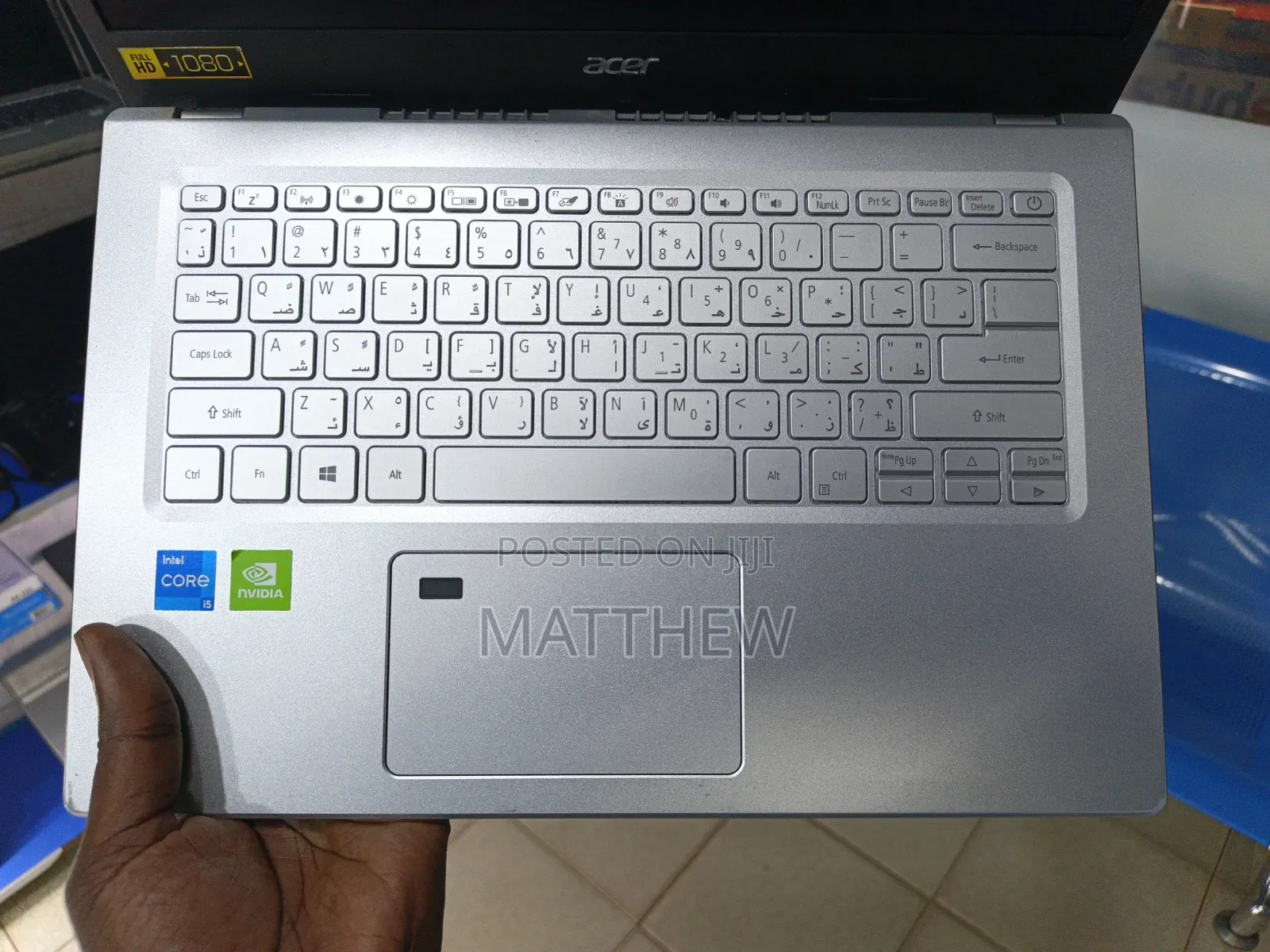 Laptop Acer Aspire A515 51G 8GB Nvidia HDD+SSD 500GB
