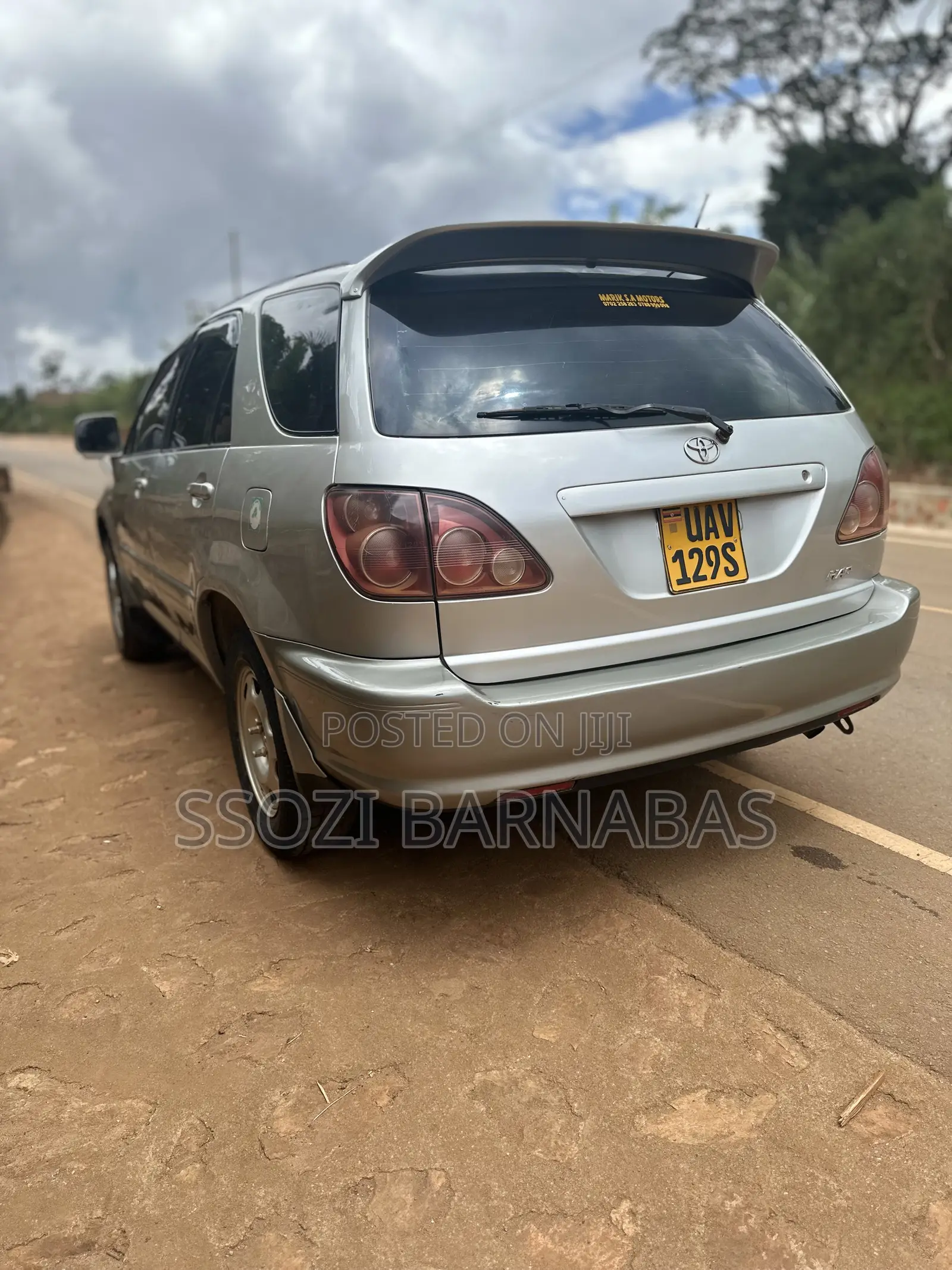 Toyota Harrier 1998 Silver