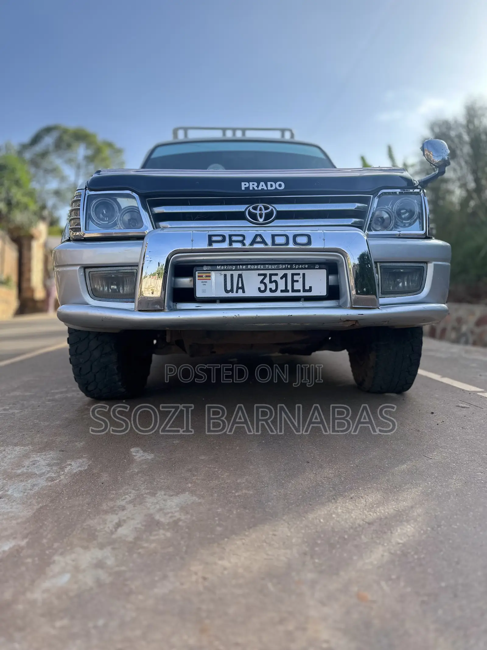 Toyota Land Cruiser Prado 1998 Silver