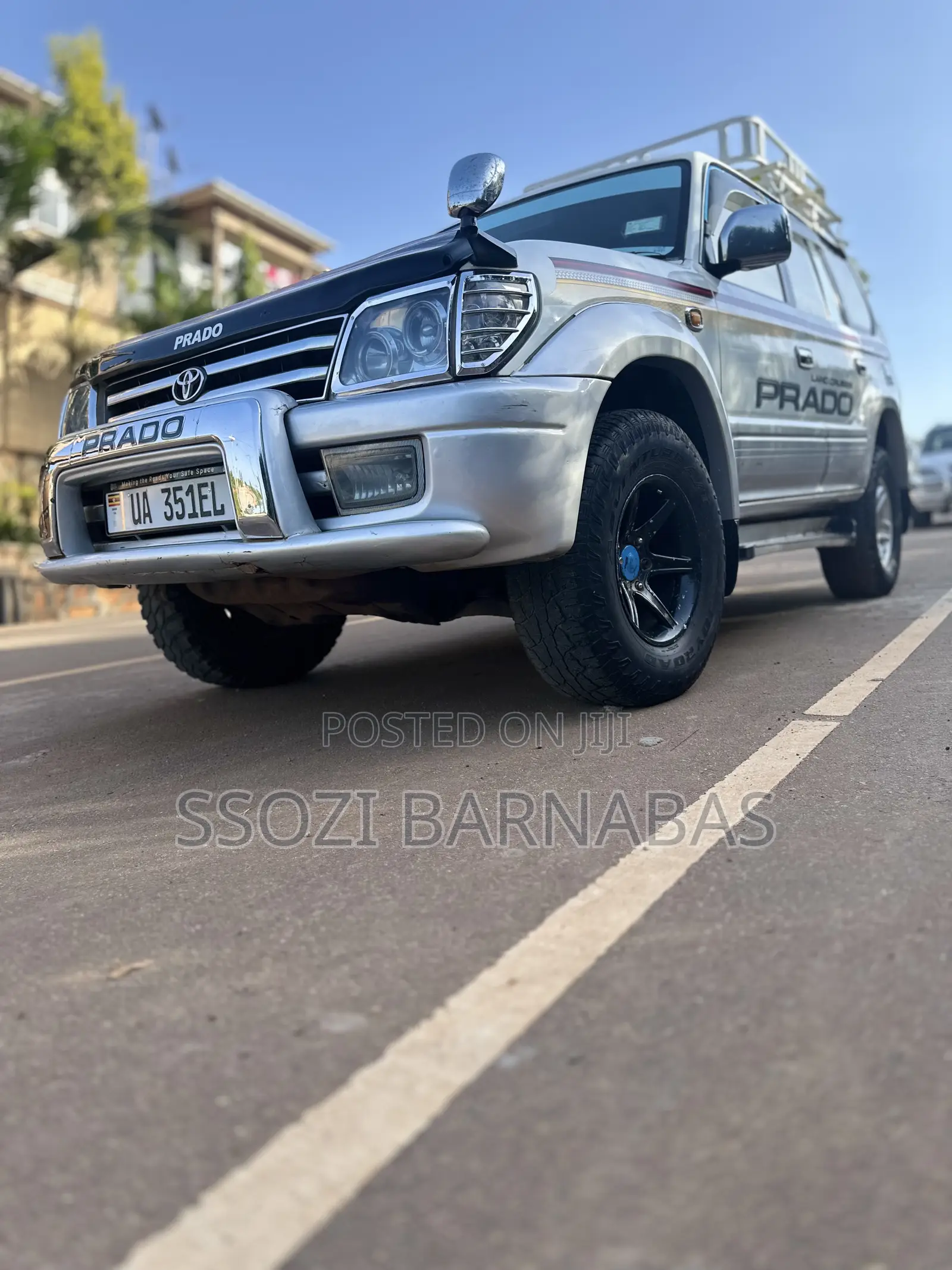 Toyota Land Cruiser Prado 1998 Silver
