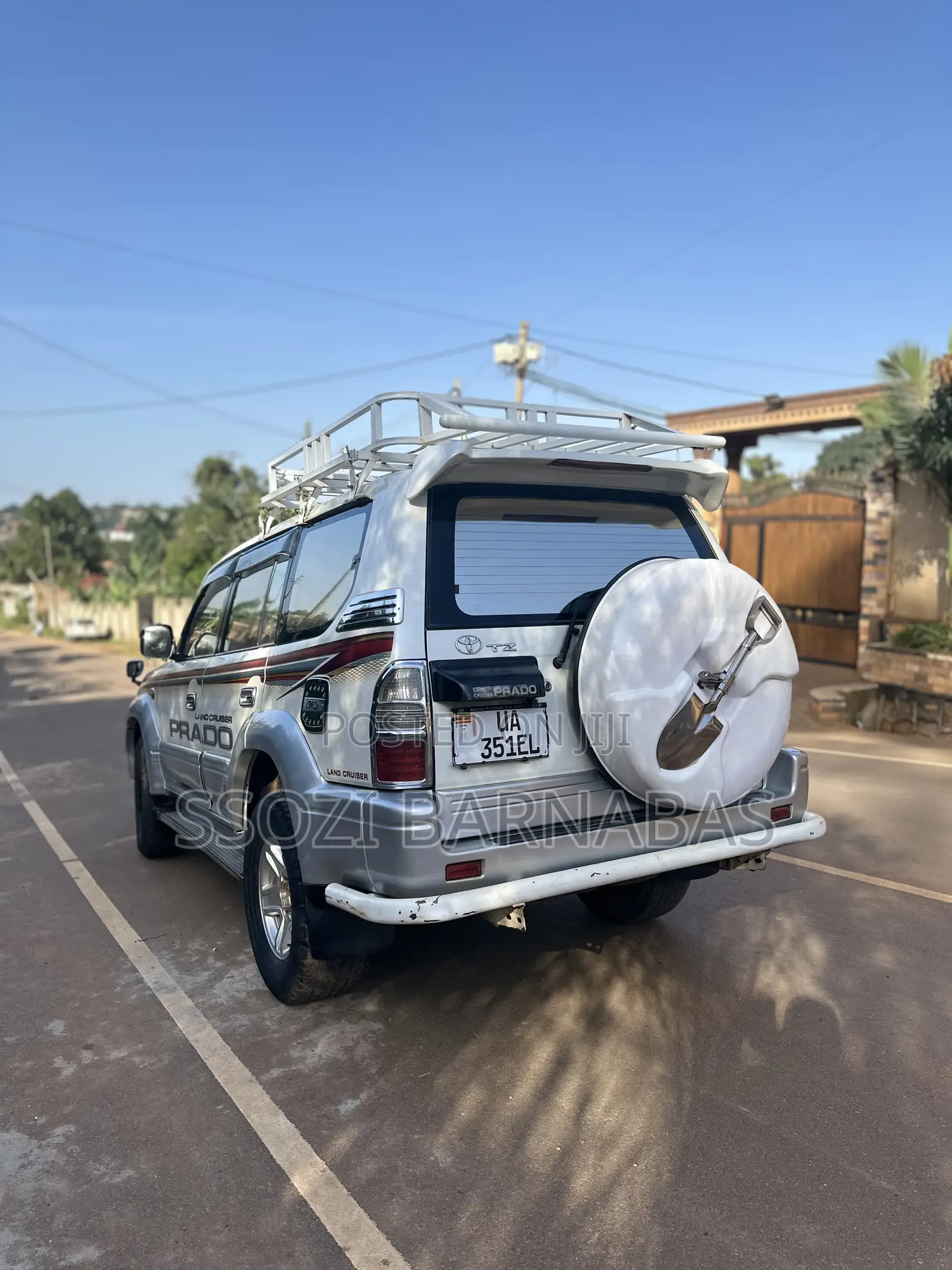Toyota Land Cruiser Prado 1998 Silver