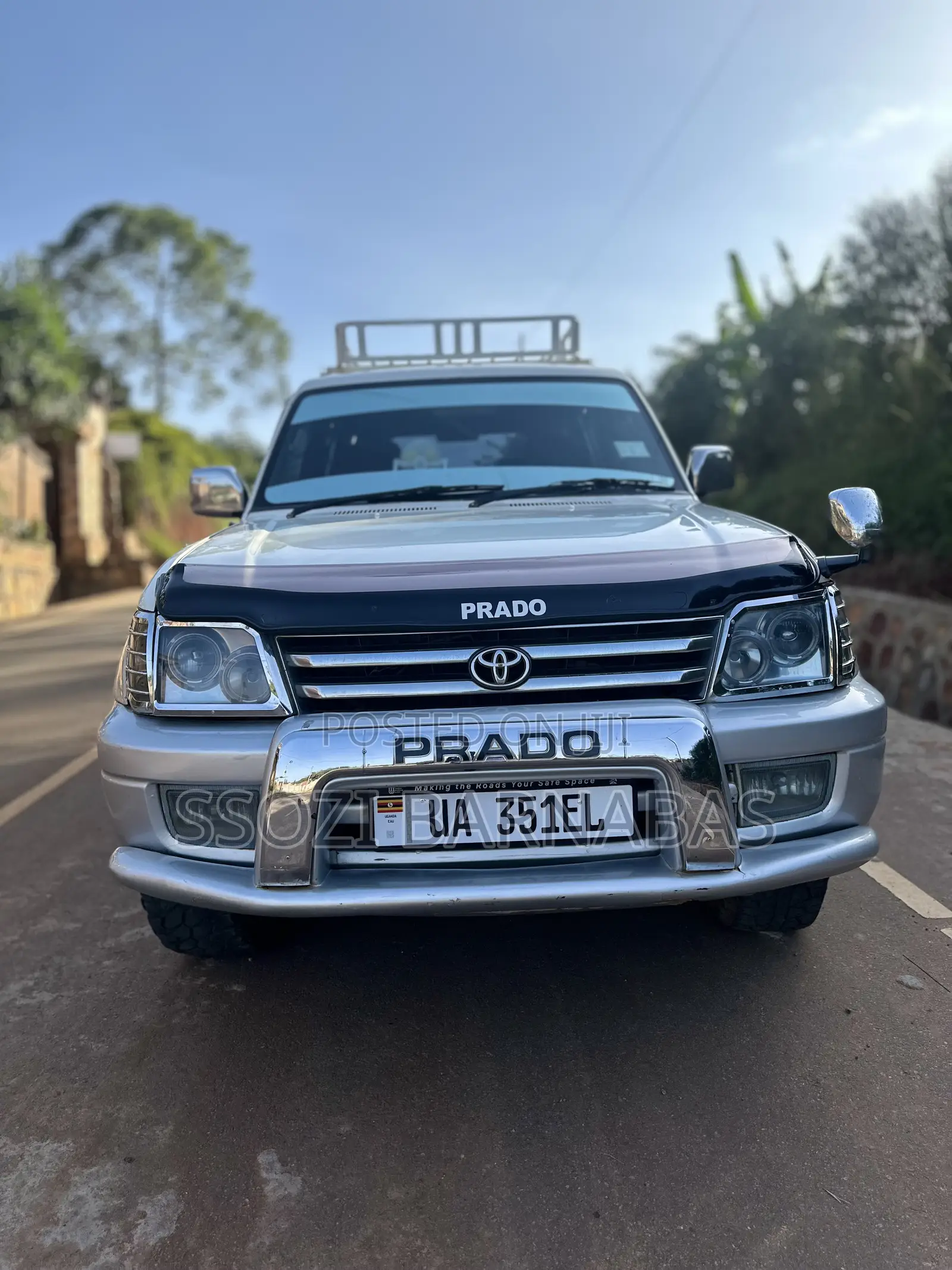 Toyota Land Cruiser Prado 1998 Silver