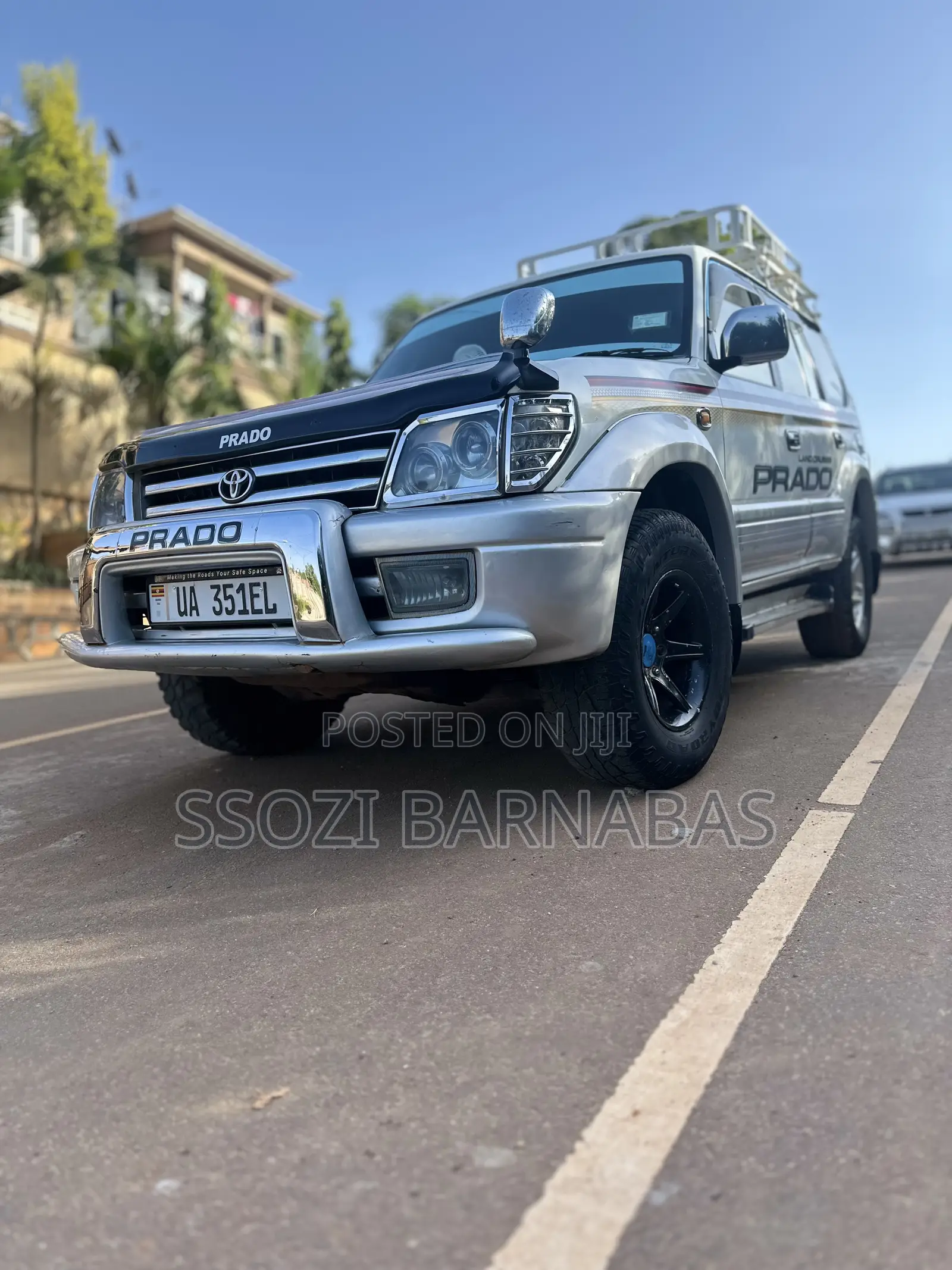 Toyota Land Cruiser Prado 1998 Silver