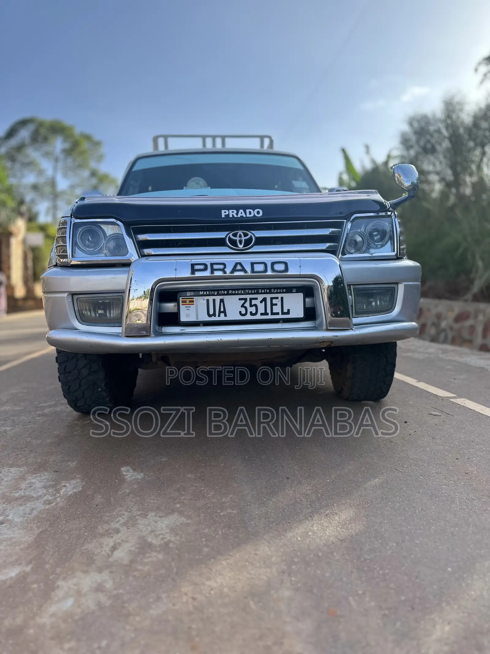 Toyota Land Cruiser Prado 1998 Silver