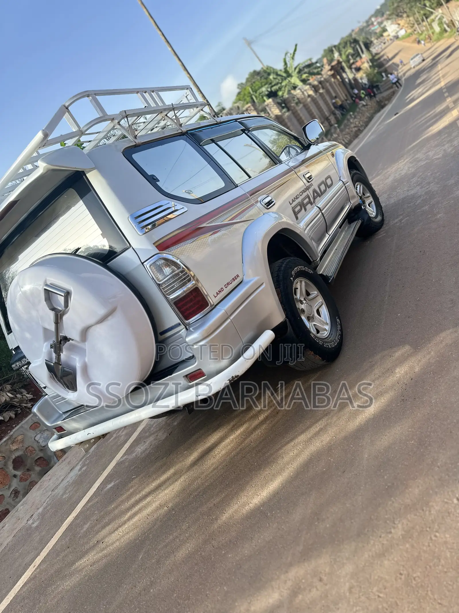 Toyota Land Cruiser Prado 1998 Silver