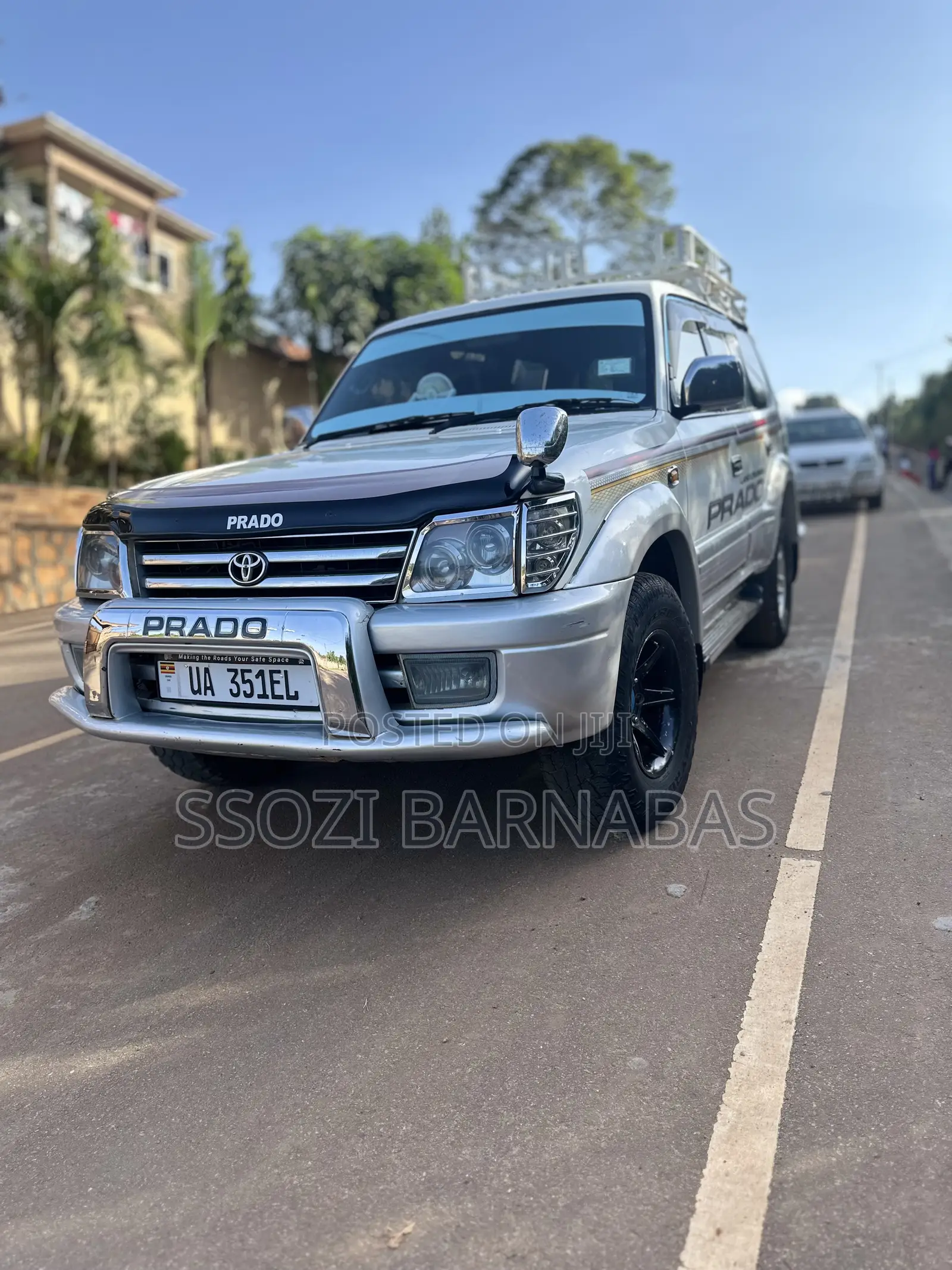 Toyota Land Cruiser Prado 1998 Silver