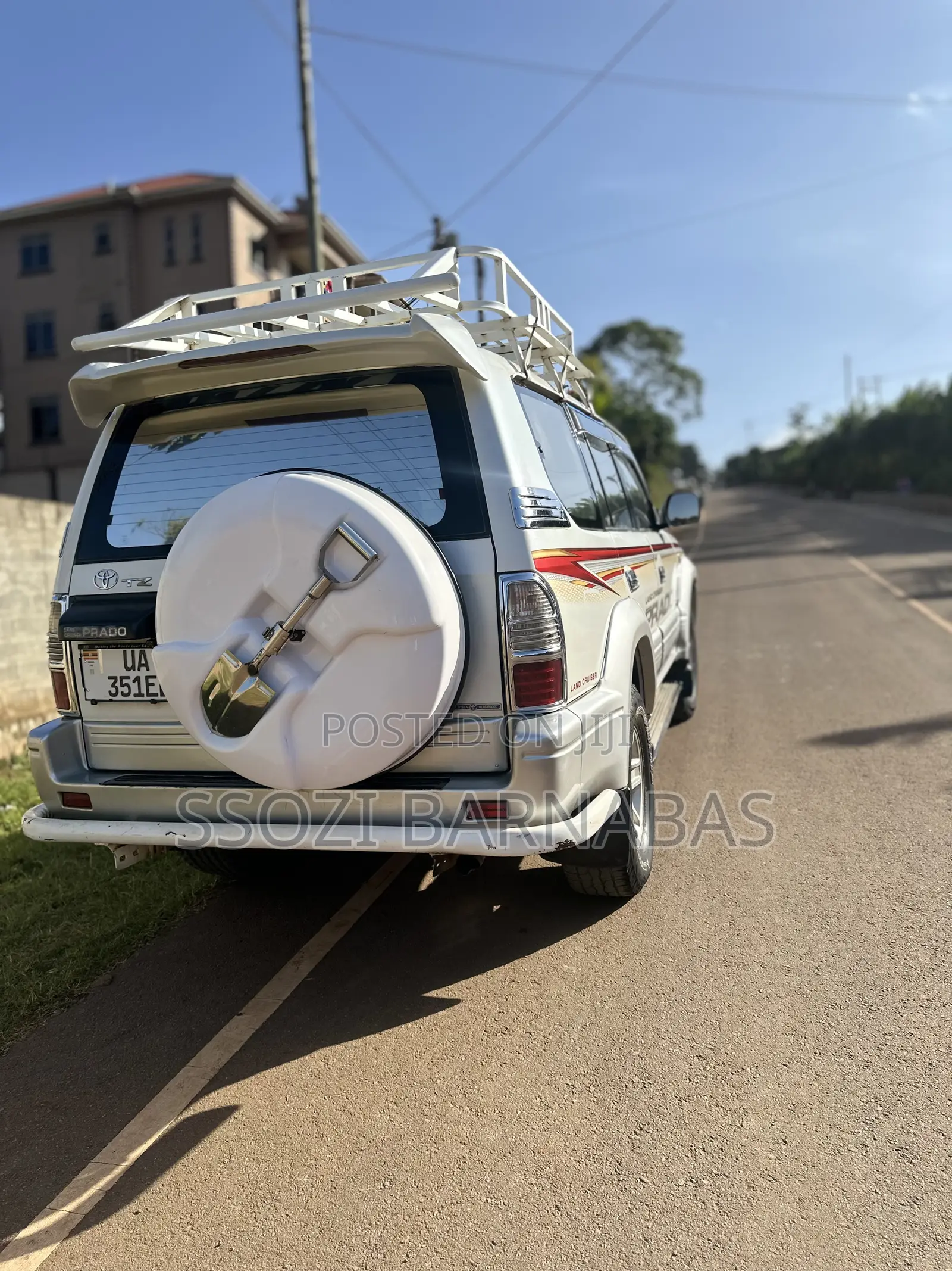 Toyota Land Cruiser Prado 1998 Silver