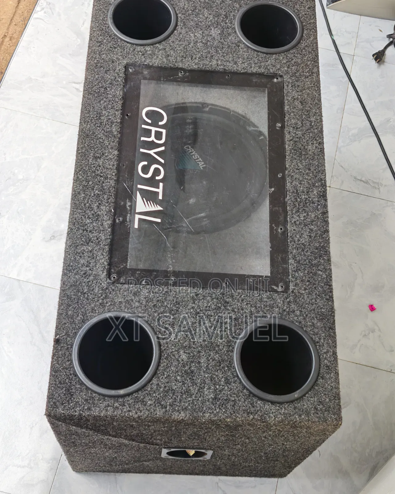 Duo 12" Crystal American Car / Multipurpose Subwoofer, Features Duo