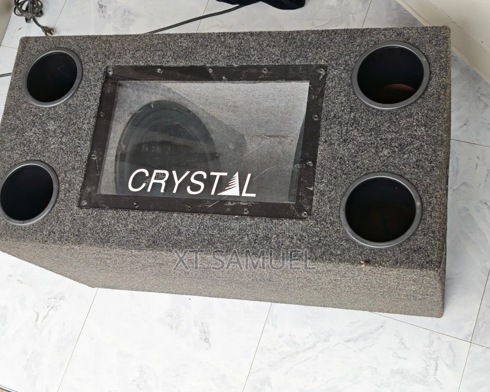 Duo 12" Crystal American Car / Multipurpose Subwoofer, Features Duo