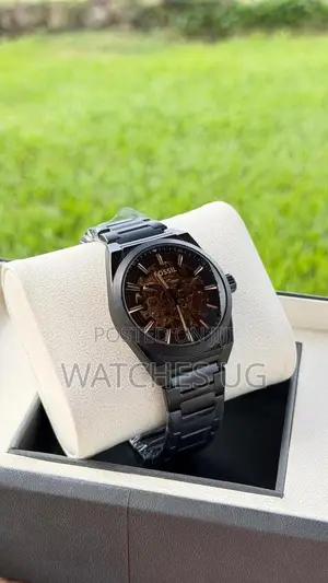 Black Fossil Mechanical Watches