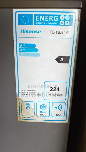 Hisense 130l Chest Freezer (Model: Fc-13dt4st)