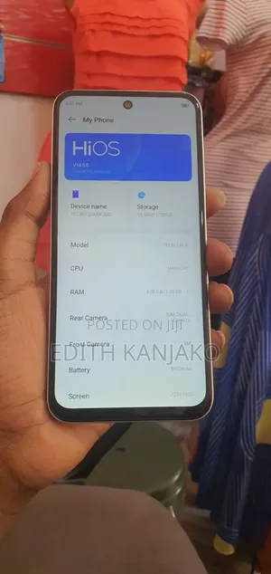 Tecno Spark 30C 128 GB White