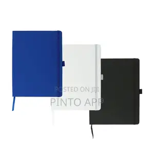 Pu Notebooks B5 Size, Pen Loop, Ribbon Bookmark, Elasti. Band