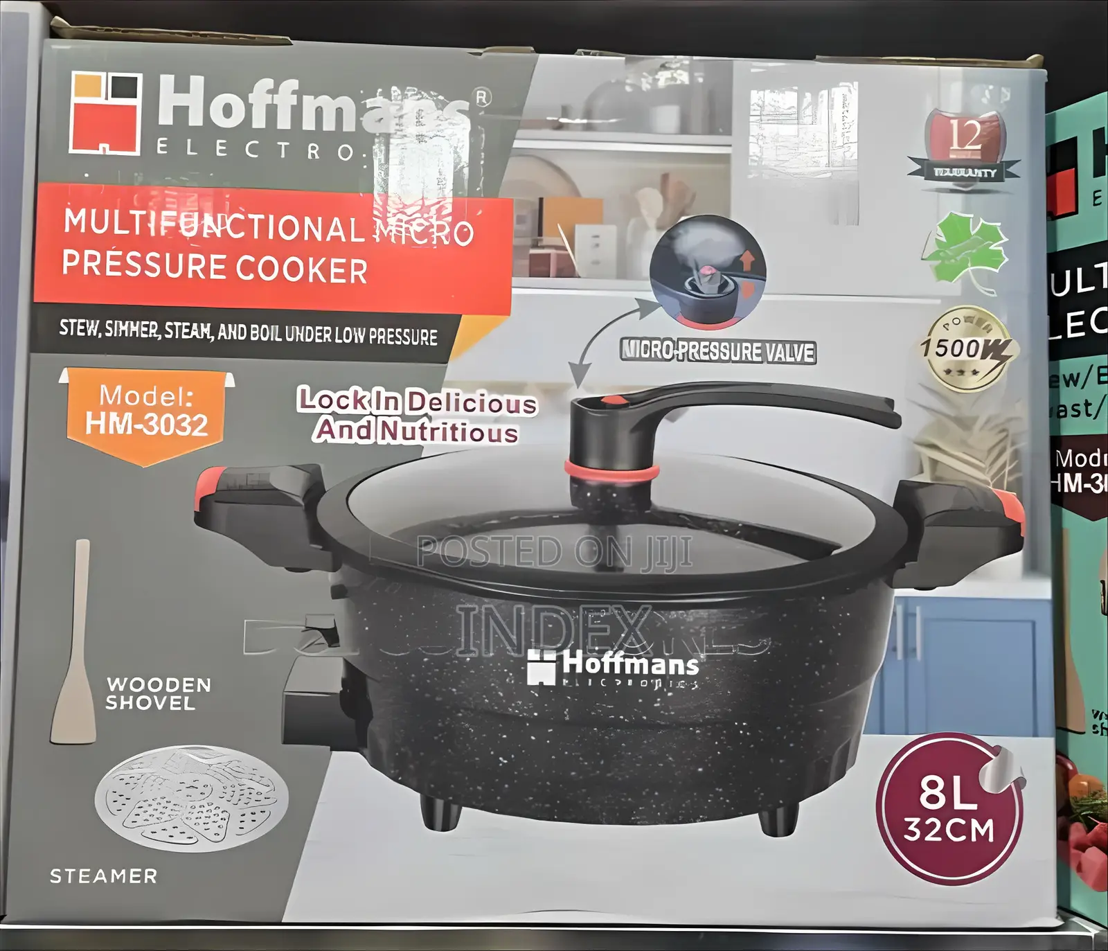 Hoffman 8ltrs Multifunctional Electric Pot