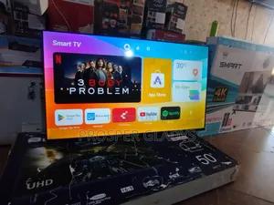 Black Ark 50 Smart Android Digital Flat Screen Flameless.