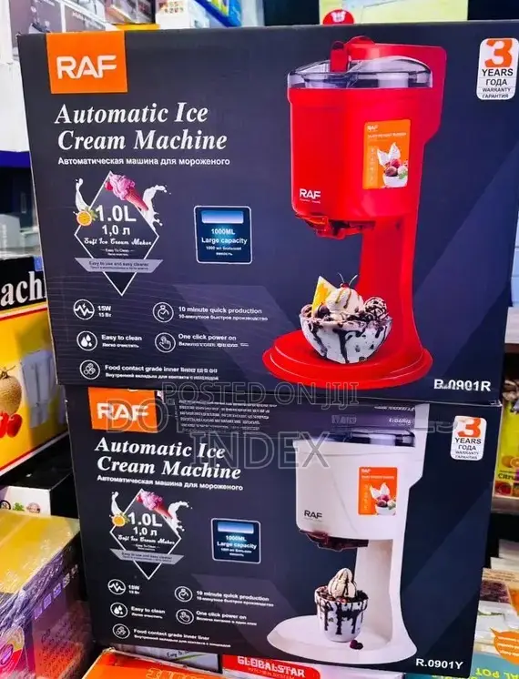 1000ml Raf Electric Automatic Ice Cream Machine