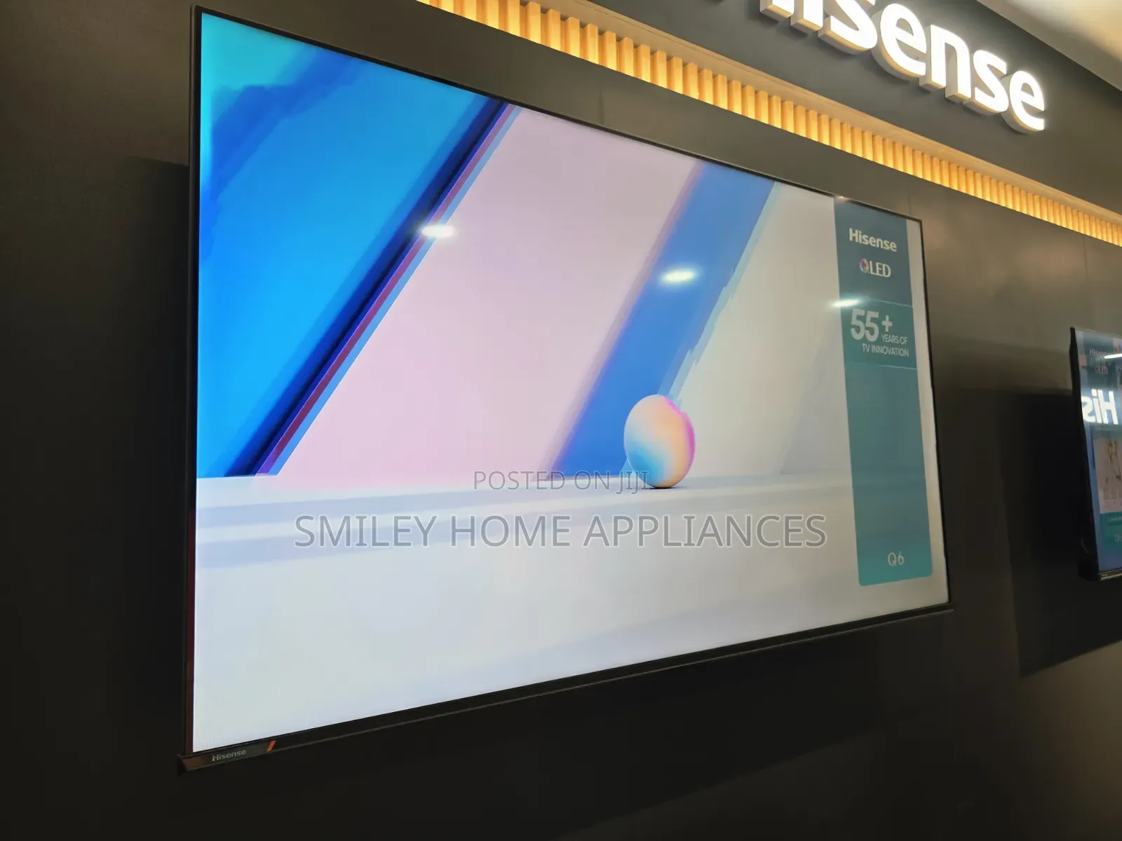 Q6 Series 2026 Hisense 65q6q 65inches Qled- Vidaa Smart A.I Pro Tv