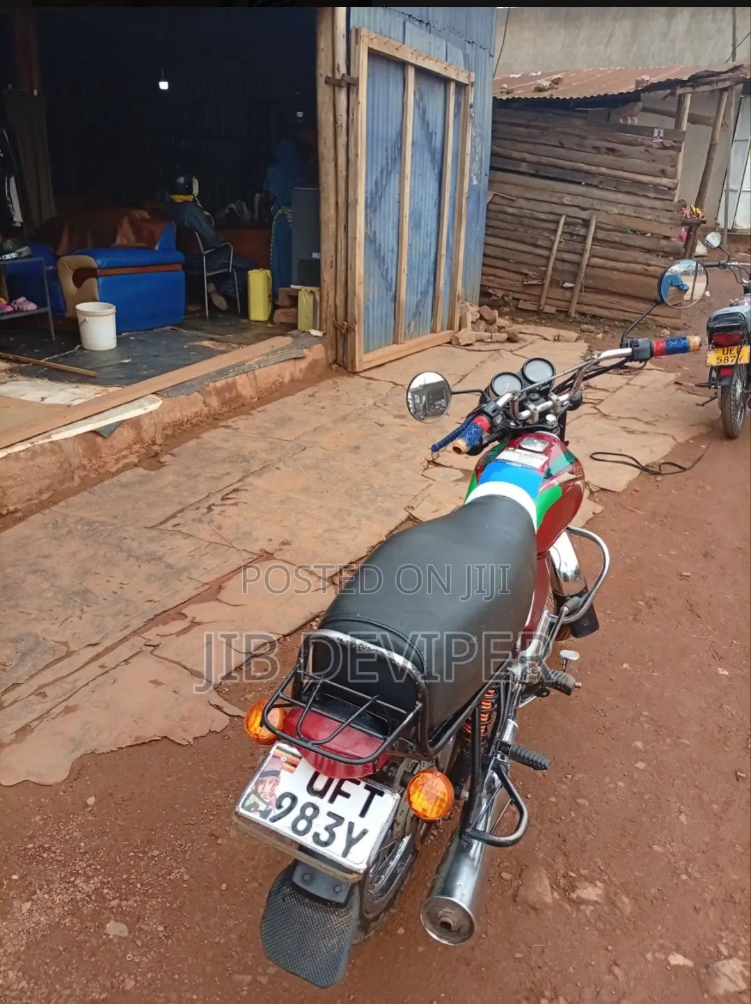 TVS XL 100 2019 Red